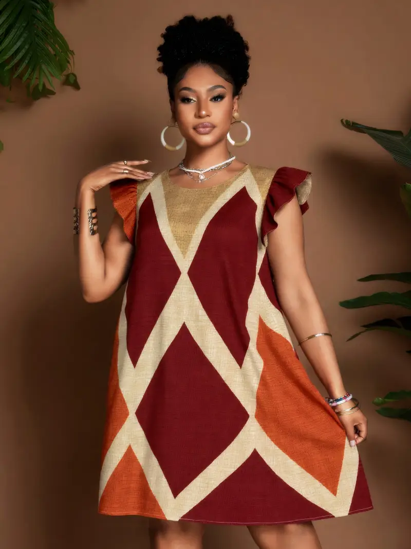 Robe tropicale - Vue avant